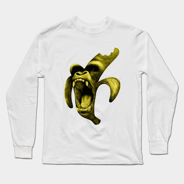 This Sh*t is Bananas Long Sleeve T-Shirt by enkeldika2